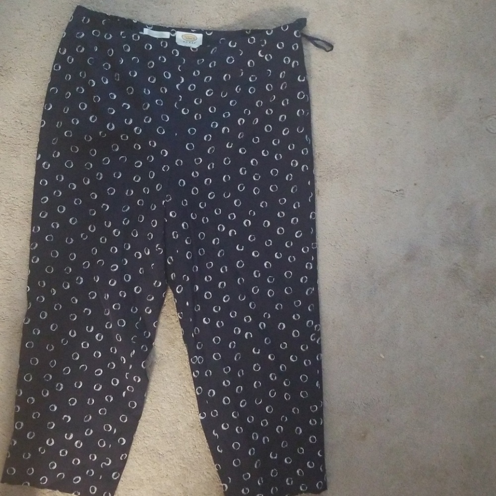Tabolts cropped pants size 16W tailored fit nwot